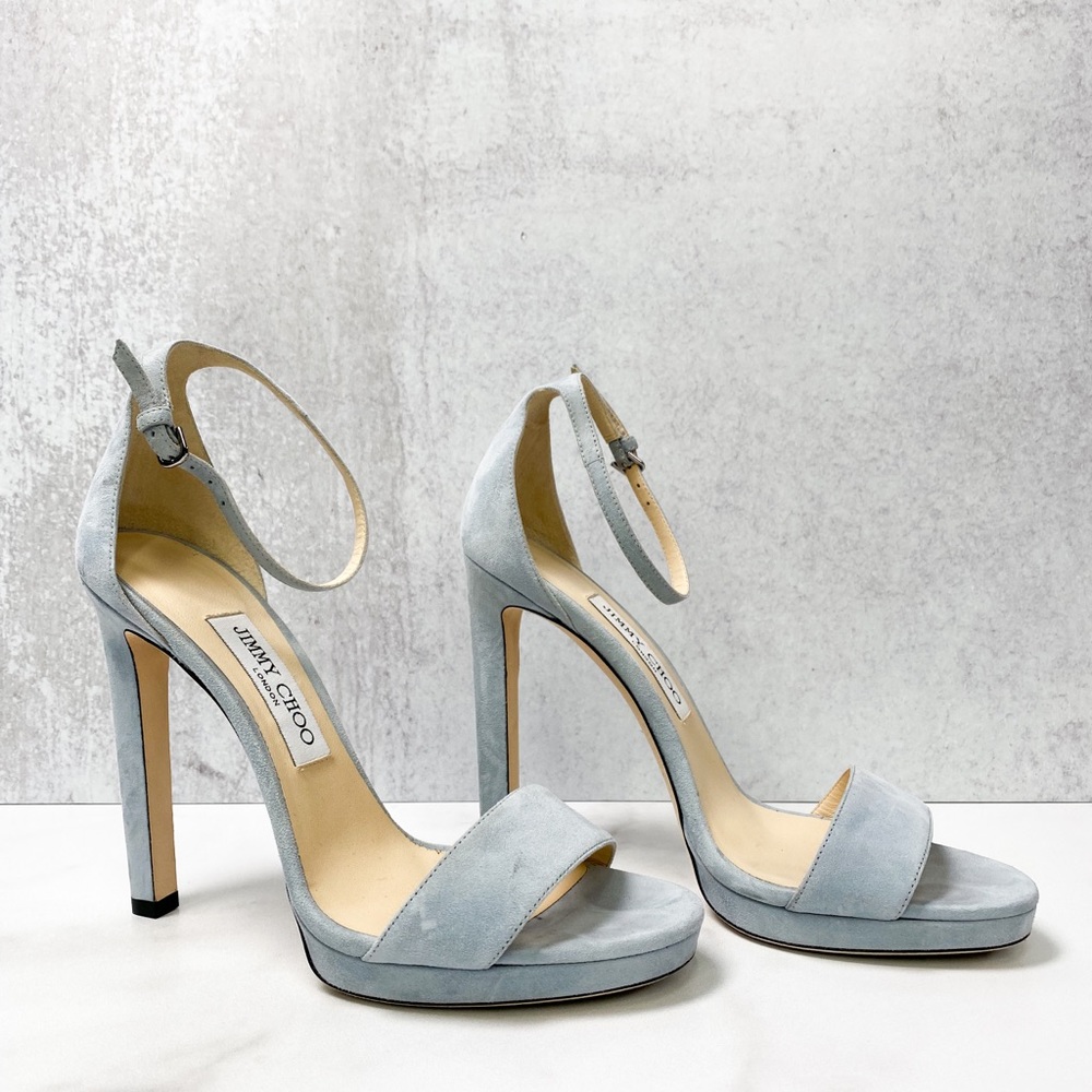 Jimmy Choo Baby Blue Heels NEW IN BOX